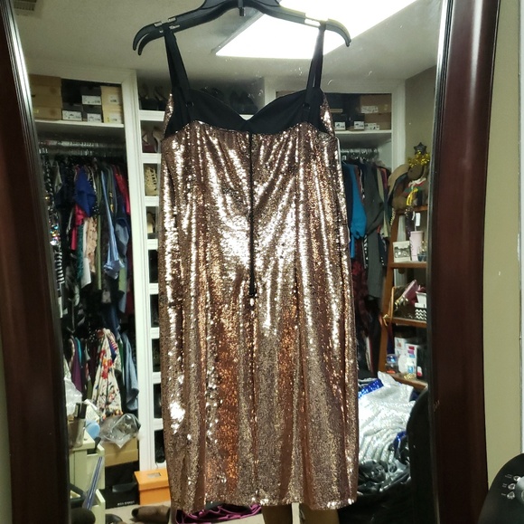 Reversible Sequin Dress - Picture 2 of 4